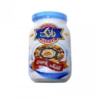 کشک شیشه ای 500 گرمی رازک